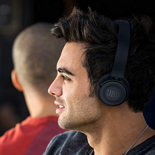 JBL T460BT by Harman, Wireless On Ear Headphones with Mic, Pure Bass, Portable, Lightweight & Flat Foldable, Voice Assistant Support for Mobiles (Black) image 6