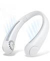 Hanging Neck Fan - 3 Adjustable Gears - Power Button & Fan Speed Selection | Type C USB Port Input | Dual Motor Hands-Free Cooling image 5