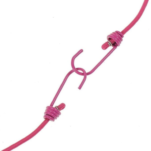Portable Multi Functional Drying Rope with 12 Clips and 2 Hooks Durable Portable Outdoor Travel Clothesline Rope Clothes Hanging Hook (Multicolor) image 5