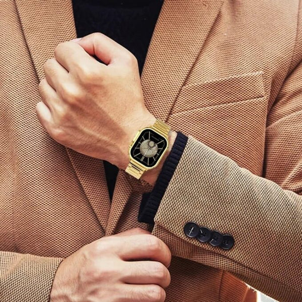 Ultimate Premium 24K Ultra Watch Gold Edition | Ultra HD Display | Bluetooth Calling | Wireless Charging | Unlimited Watch Faces | Multiple Sports Mode image 2