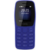 Nokia 110 Dual sim Keypad Phone | with Wireless FM Radio, Free Earphone, Snake Game - Blue image