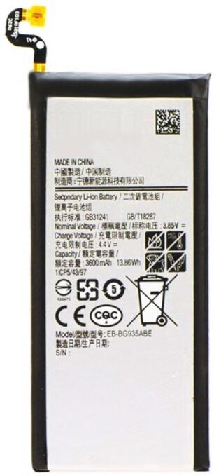 Original Compatible Battery For Samsung GALAXY S7 Edge / G9350 / EB-BG935ABE / EBBG935ABE3600mAh Genuine Battery image 0