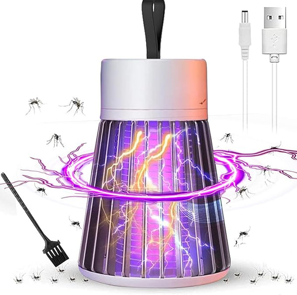 Mosquito Catcher / Killing Machine for Home - Electric Shock Insect Trap Lamp - Photon F Catcher & LED Fly Zapper - Hunter Mosquito Killer Lamp for Indoor & Outdoor Use - Electronic Safeway Mosquitoes Killer image 0