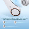 Hanging Neck Fan - 3 Adjustable Gears - Power Button & Fan Speed Selection | Type C USB Port Input | Dual Motor Hands-Free Cooling image 2