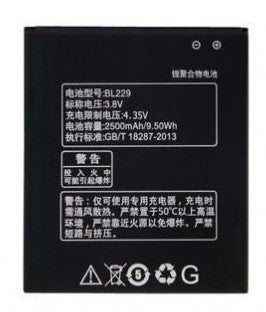 Original Compatible Battery For Lenovo BL229 For A808t / A8062500mAh Genuine Battery image 1