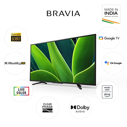 Sony Bravia 108 cm (43 inches) Full HD Smart LED Google TV KD-43W880K (Black) (2022 Model) | with Alexa Compatibility image 2