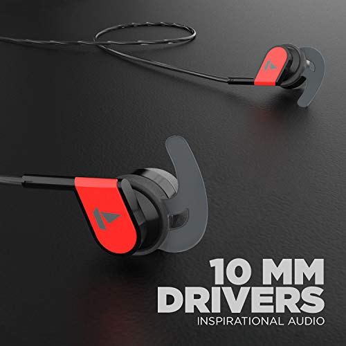 boAt Bassheads 242 in Ear Wired Earphones with Mic(Active Black) image 1