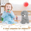 Baby Sound Light Bear Soothe Breathing, Sensory Details Music Lights Rhythmic Breathing Motion Musical for Children to Relax and Sleep Baby Toy Plush Best Gift for Kids image 4