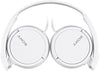 Sony MDR-ZX110A Wired On Ear Headphone without Mic (White) image 2