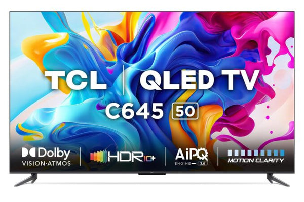 TCL 126 cm (50 inch) QLED Ultra HD (4K) Smart Google TV Hands-Free Voice Control(50C635) image 0