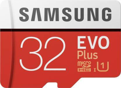 Samsung Evo Plus 32GB MicroSD Card Class 10 95 MB/s Memory Card(With Adapter) image 0