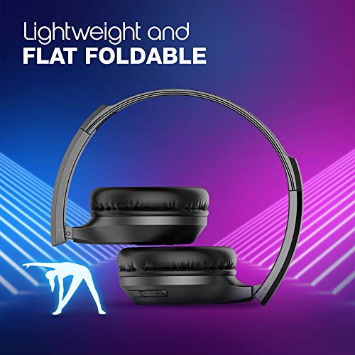 Infinity (JBL) Glide 510, 72 Hrs Playtime with Quick Charge, Wireless On Ear Headphone with Mic, Deep Bass, Dual Equalizer, Bluetooth 5.0 with Voice Assistant Support (Black) image 6