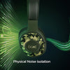 boAt Rockerz 550 Over Ear Bluetooth Headphones with Upto 20 Hours Playback, 50MM Drivers, Soft Padded Ear Cushions and Physical Noise Isolation(Army Green) image 3