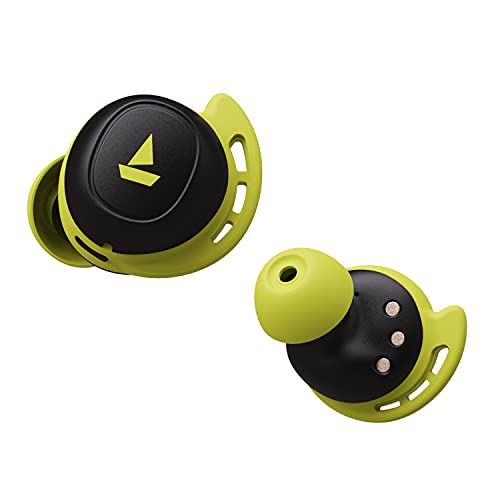 boAt Airdopes 441 True Wireless Earbuds with Upto 30 Hours Playback, boAt Signature Sound, IWP™ Technology, IPX7, BT v5.0, Type-c Interface and Capacitive Touch Controls(Spirit Lime) image 0