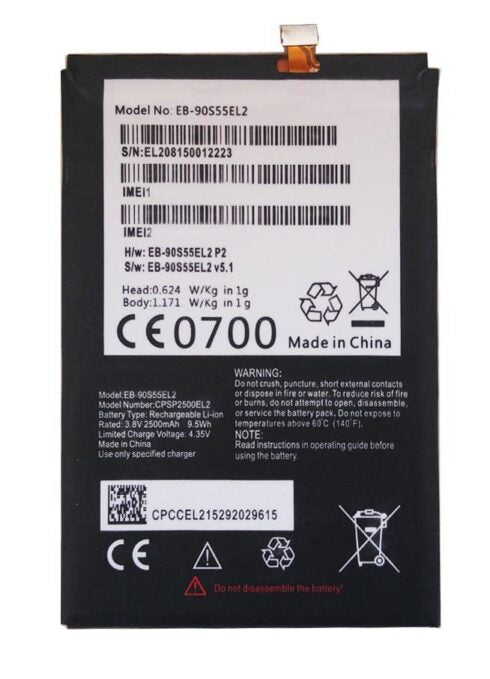 Original Compatible Battery For Panasonic Eluga L2000mAh Genuine Battery image 0