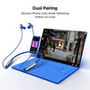 boAt Rockerz 330 Wireless Neckband with ASAP Charge, Up to 30H Playback, Enhanced Bass, Metal Control Board, IPX5, Type C Port, Bluetooth v5.0, Voice Assistant(Navy Blue) image 3