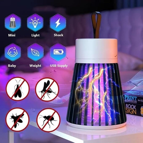 Mosquito Catcher / Killing Machine for Home - Electric Shock Insect Trap Lamp - Photon F Catcher & LED Fly Zapper - Hunter Mosquito Killer Lamp for Indoor & Outdoor Use - Electronic Safeway Mosquitoes Killer image 7