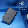 MI 10000mAh Lithium Ion, Lithium Polymer Power Bank Pocket Pro with 22.5 Watt Fast Charging, Dual Input Ports(Micro-USB and Type C), Triple Output Ports, (Black) image 1