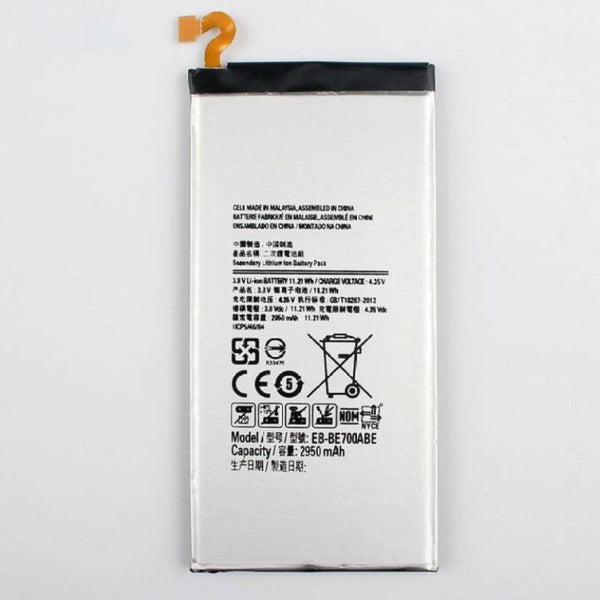Original Compatible Battery For Samsung Galaxy E7 / E7000 / E700F / EB-BE700ABE2950mAh Genuine Battery image 0