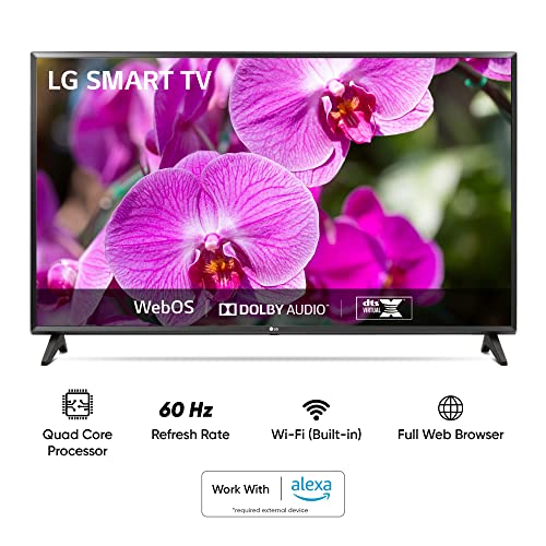 LG 80 cm (32 inches) HD Ready Smart LED TV 32LM563BPTC (Dark Iron Gray) image 1