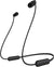 Sony WI-C200 Wireless Headphones with 15 Hrs Battery Life, Quick Charge, Magnetic Earbuds for Tangle Free Carrying, BT ver 5.0,Work from home, In-Ear Bluetooth Headset with mic for phone calls (Black) image 0