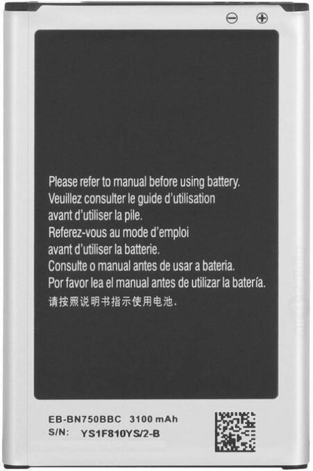 Original Compatible Battery For SAMSUNG Galaxy Note 3 Neo N750 / N7502 / N7505 / EB-BN750BBE / EB-BN750BBC / EB-BN750CBE / EB-BN750CBC3100mAh Genuine Battery image 1