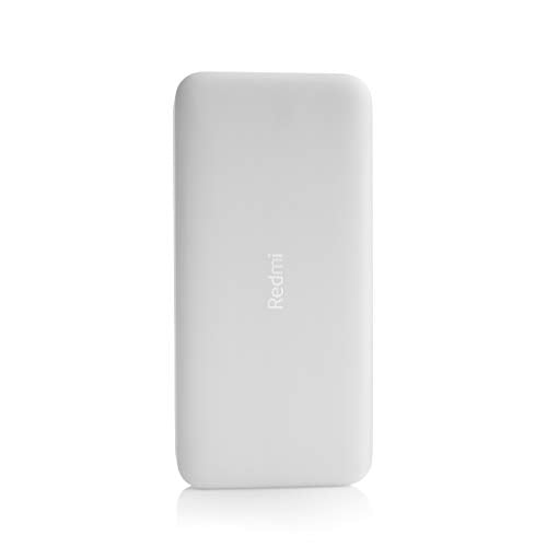 Redmi 20000mAh Li-Polymer Power Bank, USB Type C and Micro USB Ports, 18W Fast Charging, Low Power Mode, White image 0