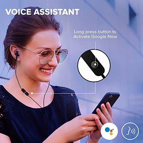 JBL C100SI Wired In Ear Headphones with Mic, JBL Pure Bass Sound, One Button Multi-function Remote, Angled Buds for Comfort fit (Black) image 5