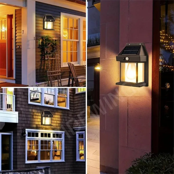 Solar Interaction Wall Light 3 Modes LED Solar Security Lights Wireless IP65 Waterproof Motion Lights Wall Lights Outdoor Lights-1 PIC image 8