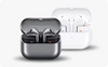 Galaxy Buds3 Pro Wireless Earbuds, Powered by Galaxy AI, IP57, Active Noise Cancellation, Adaptive Noise Control, 37hrs Battery, 360 Surround Sound, Pinch Controls, Galaxy Ecosystem, Silver