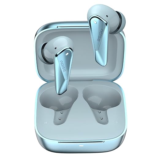 Buds N2 Pro Truly Wireless Earbuds with ANC (Up to 32dB), 70H Playtime, Dual Pairing, InstaCharge (10 Min = 200 Min), Bluetooth v6.0, Metallic Finish – Aurora Red