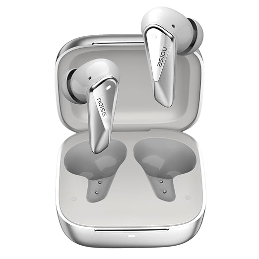 Buds N2 Pro Truly Wireless Earbuds with ANC (Up to 32dB), 70H Playtime, Dual Pairing, InstaCharge (10 Min = 200 Min), Bluetooth v6.0, Metallic Finish – Aurora Red