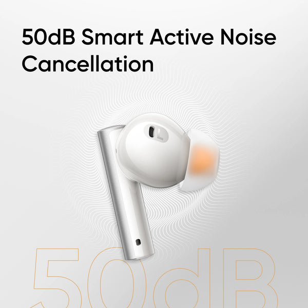 realme Buds Air 6 True Wireless Earbuds in Ear Earbuds with 12.4 Mm Deep Bass Driver