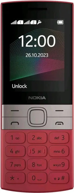 Nokia 150 Dual SIM Premium Keypad Phone | Rear Camera, Long Lasting Battery Life - Red image
