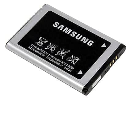 Original Mobile Battery Compatible for Samsung Galaxy Guru X200 C512 X208 1258 1250 S3030 E3100 S5150 X210 X200 X160 S208 F519 X200T X201T E250-800mAh with Warranty image 0