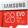 Samsung EVO Plus 128GB Micro SD XC UHS Class 3 100 MB/s Memory Card [ Free AKG Head Phone ] image 2