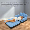 Inflatable Chair,Portable 5 In 1 Inflatable Double Layer Sofa, Unfolding Can Serve As a Bed, Carrying Capacity Of 200kg,Durable and Wear-resistant, Suitable for Indoor and Outdoor Cam image 4