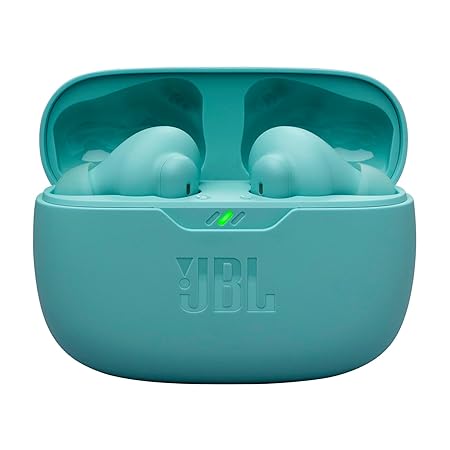 JBL Wave Beam 2 Ear Buds Wireless BluetoothV5.3, Active Noise Cancellation Earbuds,Multi Connect, App for Customized Extra Bass Eq, Relax Mode,Speed Charge, 40H Playback, Fast Pair, 4 Mics,IP54(Blue) image 3