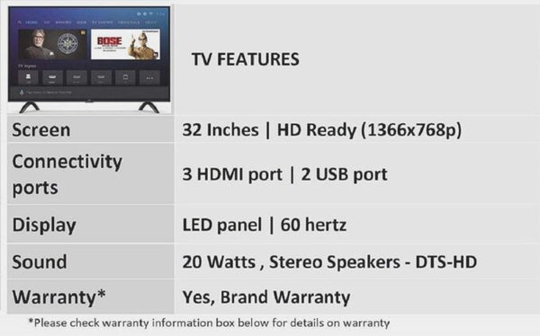 Mi LED TV 4A PRO 80 cm (32) HD-Ready Smart TV image 7