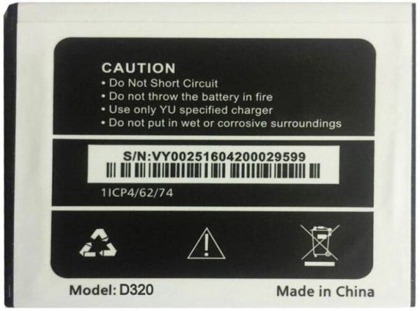 Original Compatible Battery For Micromax Bolt D3201600mAh Genuine Battery image 0