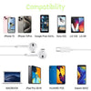 For iPhone 15 to 17 Series Type-C HandsFree Earphone Wired with Microphone & Noise Cancelling in-Ear Headset Earbuds for iPhone 15 / 16 / 17 - Plus/ Pro/ Pro Max Only- [White] image 5