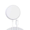 10W Magnetic Wireless Charger for iPhone 16/15/14/13/12 | Fast Wireless Charging Pad | Magnetic Alignment | USB-C Charging Pad | Compatible with MagSafe Cases