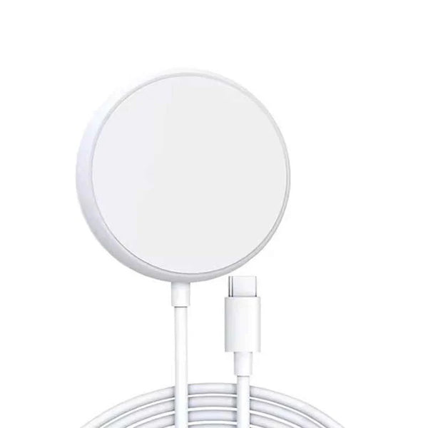 10W Magnetic Wireless Charger for iPhone 16/15/14/13/12 | Fast Wireless Charging Pad | Magnetic Alignment | USB-C Charging Pad | Compatible with MagSafe Cases