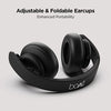 boAt Rockerz 450 Pro On Ear Bluetooth Headphones with Upto 15 Hours Playback, ASAP Charge, 40MM Drivers, Padded Ear Cushions and Dual Modes(Luscious Black) image 3