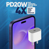Ecartse iPhone Charger Adapter 20W Compatible with Almost all iPhone