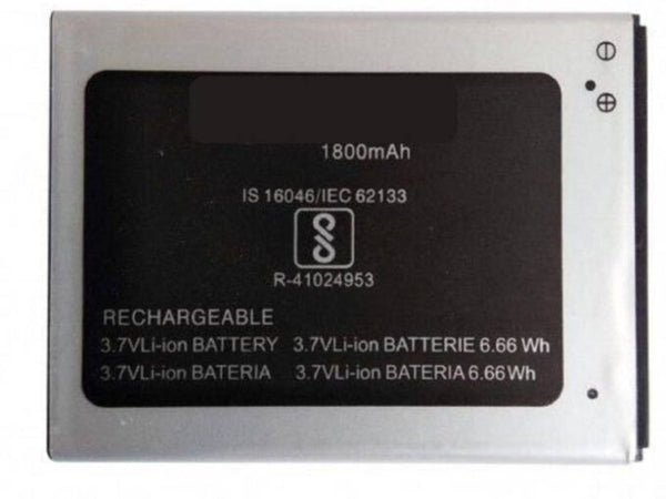 Original Compatible Battery For Micromax Vdeo 2 Q41011800mAh Genuine Mobile Battery image 0