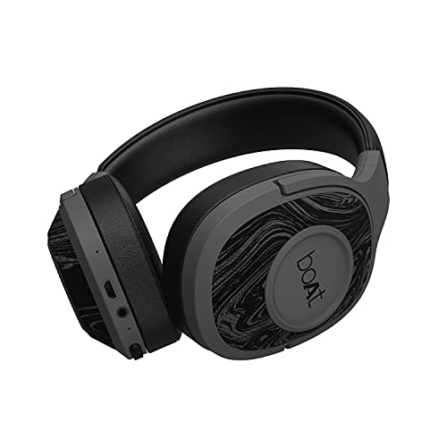 boAt Rockerz 550 Over Ear Bluetooth Headphones with Upto 20 Hours Playback, 50MM Drivers, Soft Padded Ear Cushions and Physical Noise Isolation image 0