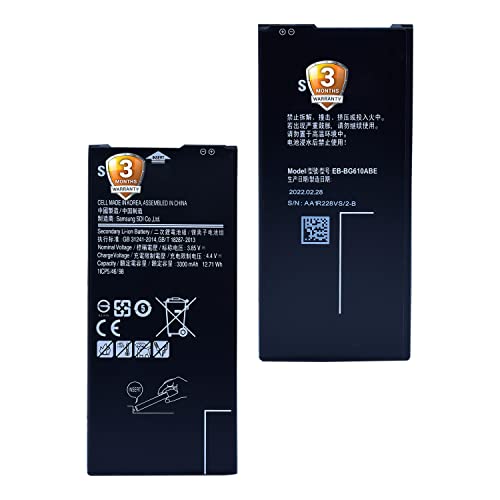 (100% Care OG) J7 Prime Mobile Battery Compatible For Samsung Galaxy J7 MAX / ON7-2016 / J4 PLUS / J6 PLUS / J4+ / J6+ / EB-BG610ABE SM-G615F Galaxy On Nxt SM-G610F SM-G615F Galaxy On Nxt SM-G610F ON MAX- 3300mAh with Warranty image 4