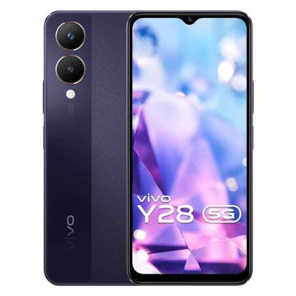Vivo Y28 5G Mobile Phone - Crystal Purple, 4GB+128GB image