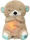 Baby Sound Light Bear Soothe Breathing, Sensory Details Music Lights Rhythmic Breathing Motion Musical for Children to Relax and Sleep Baby Toy Plush Best Gift for Kids image 0